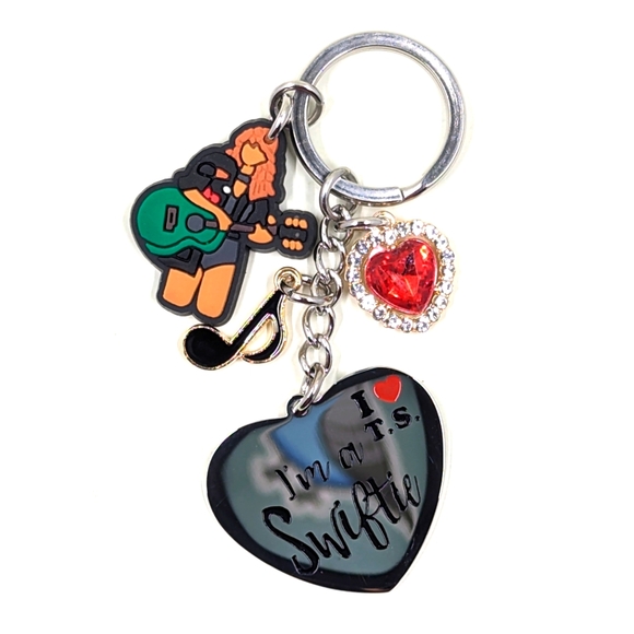 Melix Home I ❤️ T.S. Swiftie Keychain - Picture 1 of 8